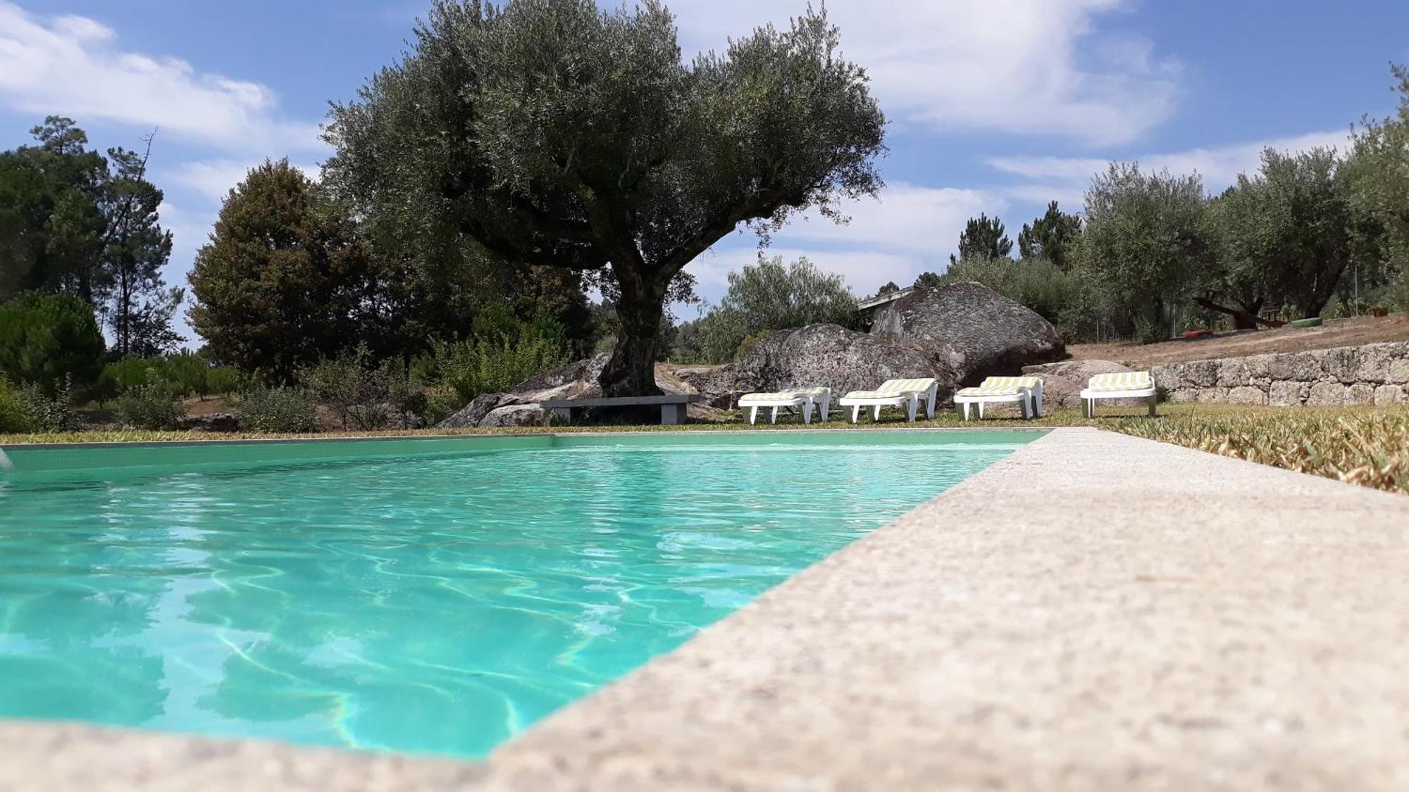 Quinta Da Pedra Mija Guest House Santar Exterior photo
